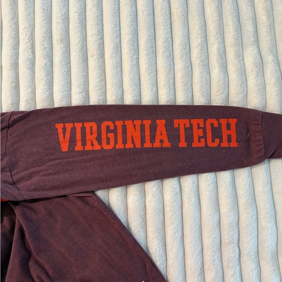 Virginia Tech Long Sleeve Women’s Tee - Picture 6 of 7